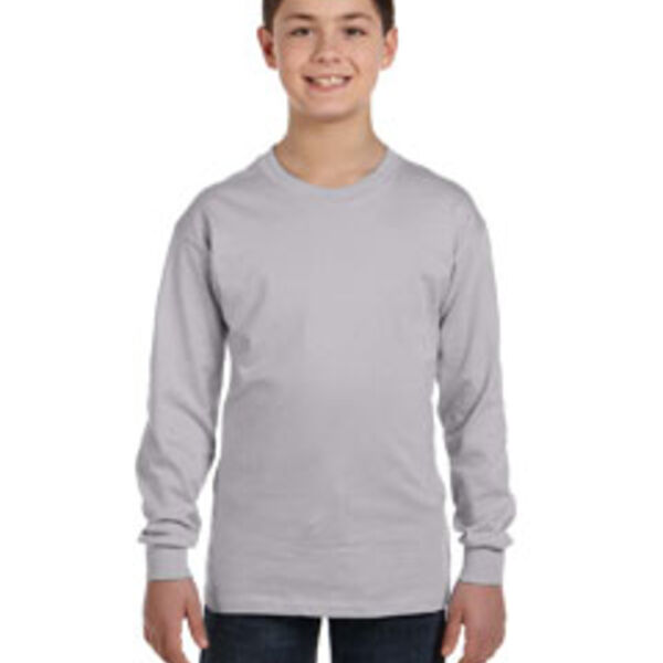 Youth  Heavy Cotton™ 5.3 oz. Long-Sleeve T-Shirt Thumbnail