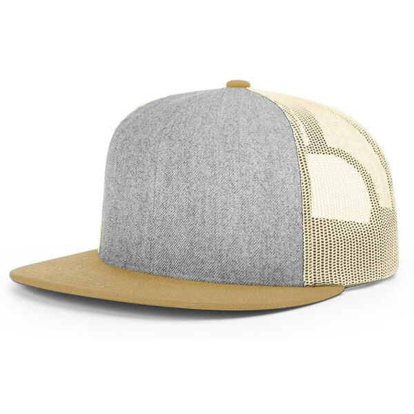 Wool Blend Flat Bill Trucker Thumbnail