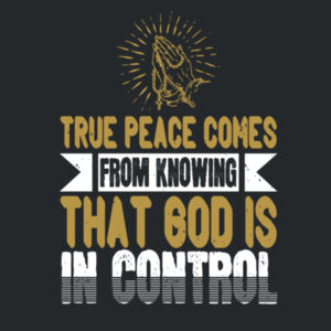 True peace comes from knowing Design