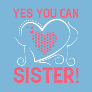 Yes, you can sister Design