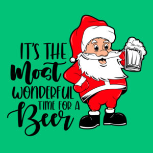 Its The Wonderful Time for a Beer Design